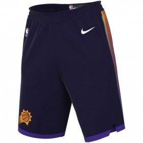 Phoenix Suns Kratke hlače Nike 2023-24 City Edition Ljubičasta Swingman